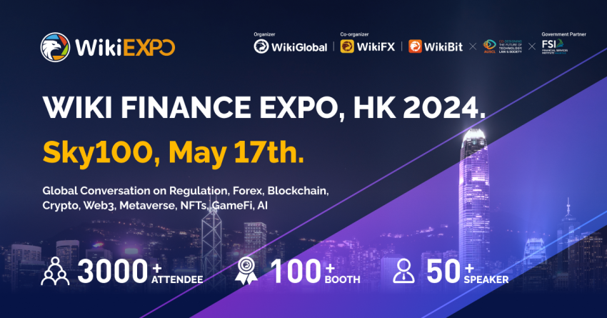 Die Wiki Finance Expo Hongkong 2024 kommt im Mai!