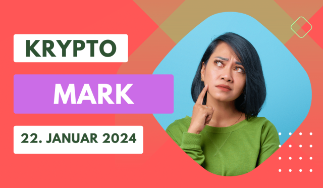 Einzigartiger Blick auf den Wöchentlichen Krypto Markt: 22. Januar 2024